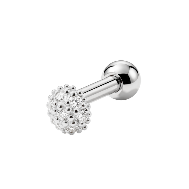 Circle CZ Helix Ear Piercing TIP-3738