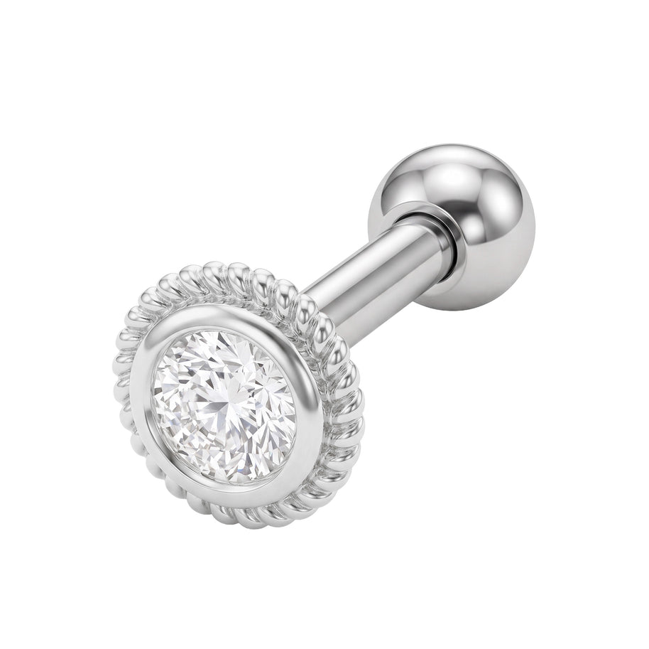 Circle CZ Helix Ear Piercing TIP-3739