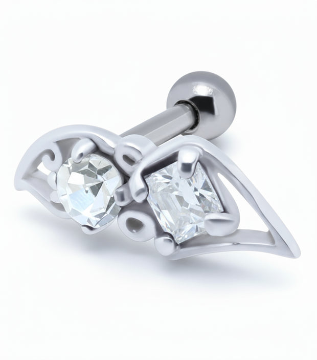 Petal Wing Sparkle Helix Ear Piercing TIP-931