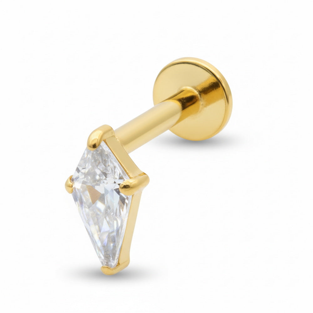 Titanium Brilliant Sparkle Helix Ear Piercing TLBP-015