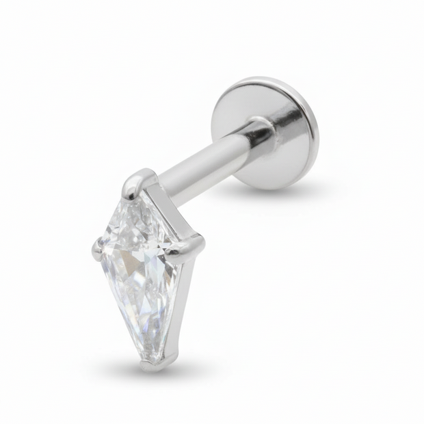 Titanium Brilliant Sparkle Helix Ear Piercing TLBP-015