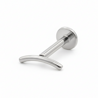 Titanium Curved Helix Ear Piercing TLB-019