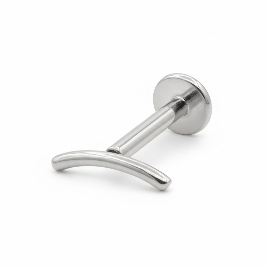 Titanium Curved Helix Ear Piercing TLB-019