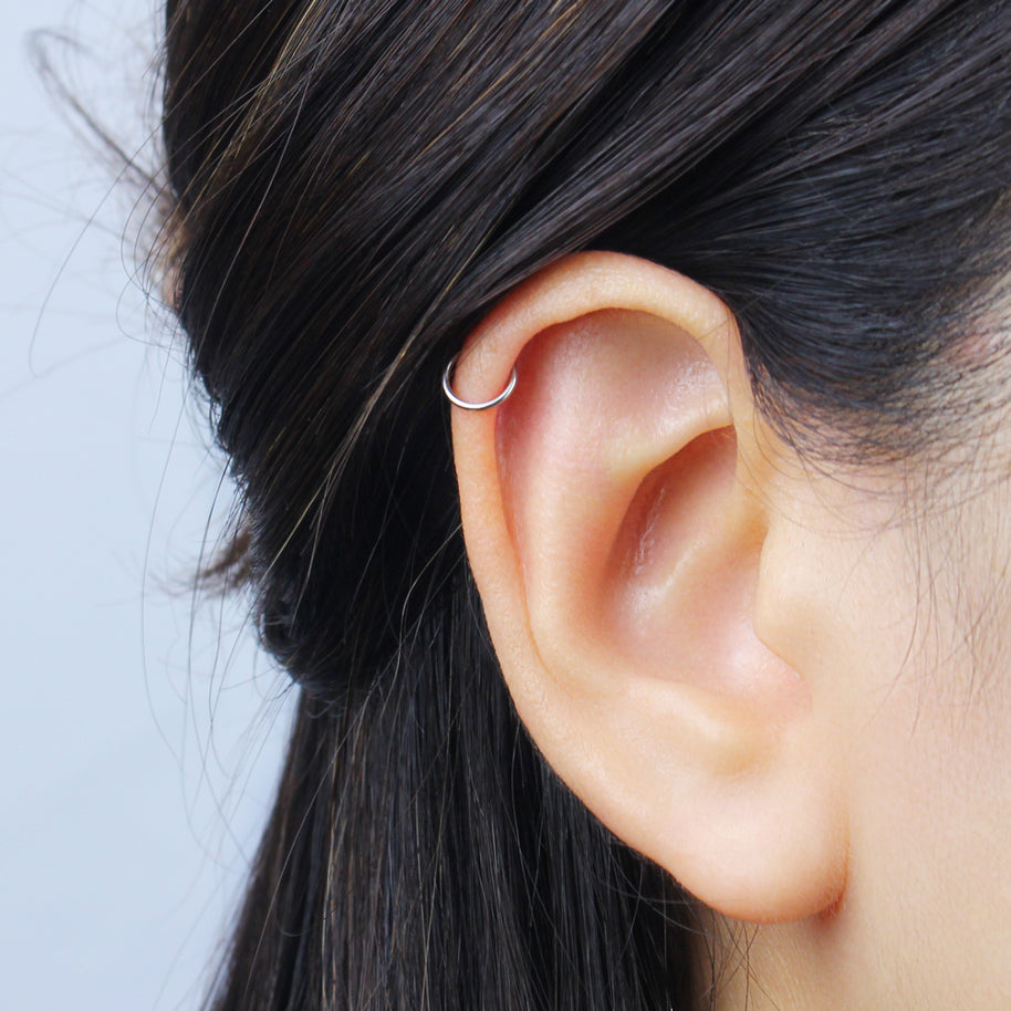 Titanium Seamless Hinged Segment Ring TNR-001