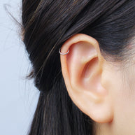 Titanium Seamless Hinged Segment Ring TNR-001