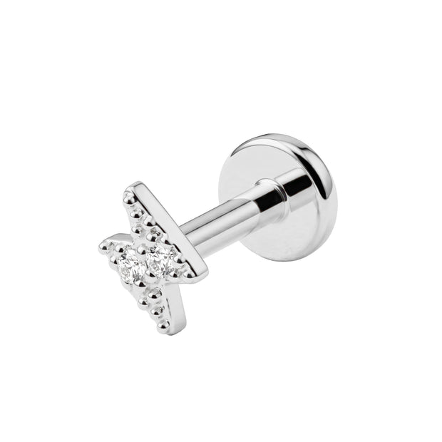 Thunder with CZ Flatback TRP-2819