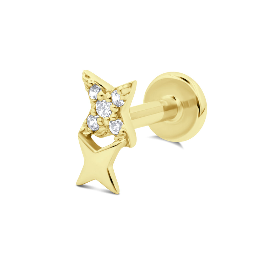 Star Sparkling Flatback TRP-2828