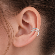 Triple Band Rope Ear Cuff EC-735