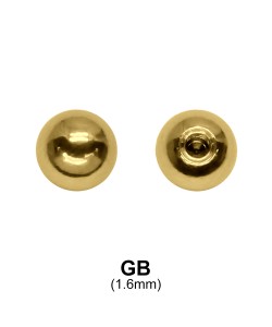 Gold Plated Micro Ball Basic GB (1.6)