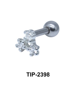 Multiple Stones Helix Ear Piercing TIP-2398