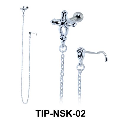 Helix Ear Nose Stud TIP-NSK-02