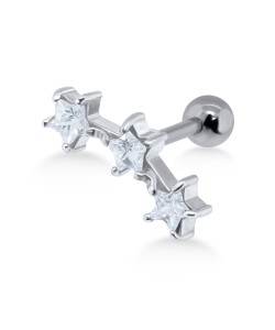 Triple Stars Helix Ear Piercing TIP-2127