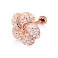 Bloom Flower Shape Helix Ear Piercing TIP-2231