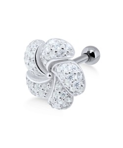 Bloom Flower Shape Helix Ear Piercing TIP-2231