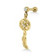 Dream Catcher Shaped Upper Ear Dangling Charms TIPBD-200