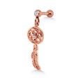 Dream Catcher Shaped Upper Ear Dangling Charms TIPBD-200