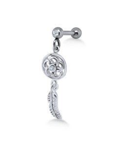 Dream Catcher Shaped Upper Ear Dangling Charms TIPBD-200