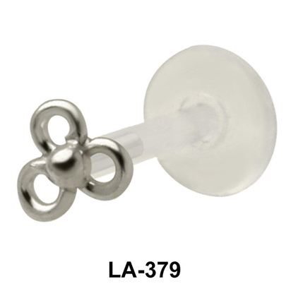 Hollow Flower Shaped Labrets Push-in LA-379