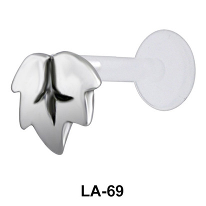 Inverted Leaf Shaped Labrets Push-in LA-69