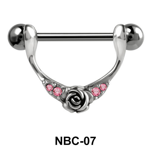 Wholesale Double Nipple Piercing Nbc 07